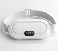 [blanc] Ceinture chauffante AMBELLI blanche avec sangle réglable